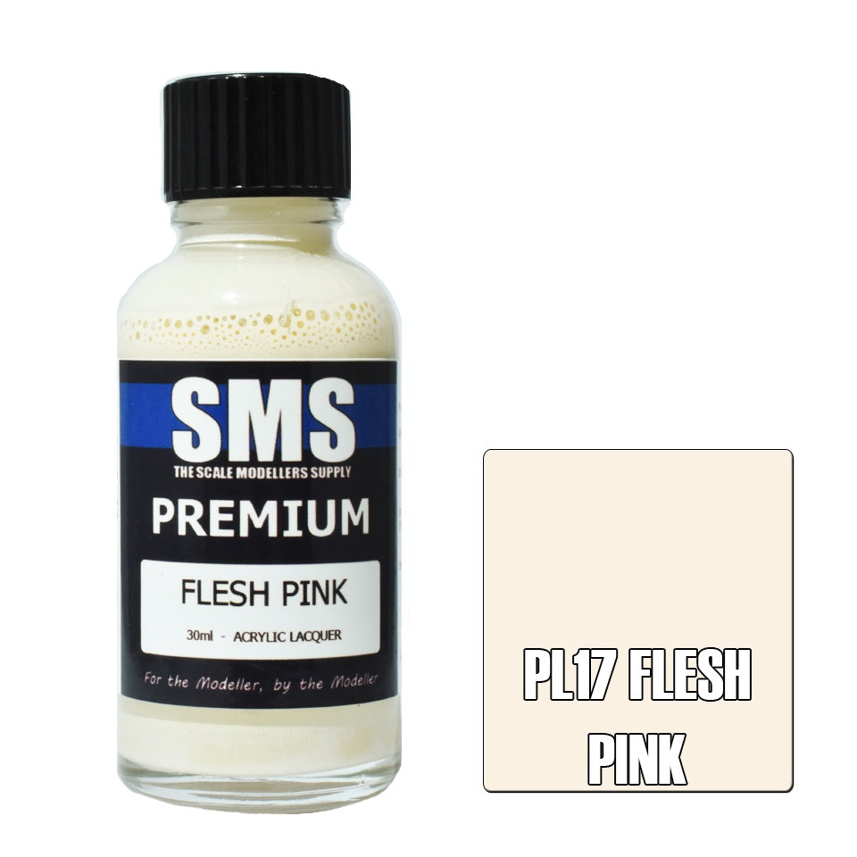 PL17 Premium Acrylic Lacquer FLESH PINK 30ml