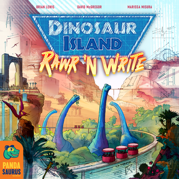 Kickstarter Dinosaur Island: Rawr 'n Write Savage Edition
