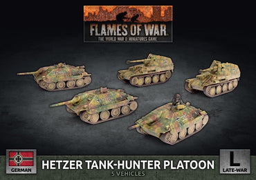 Hetzer/Marder Tank Hunter Platoon (x5 Plastic) FOW