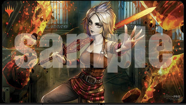 Magic: The Gathering – PLAYMAT- War of the Spark Japanese Alt Art- Nahiri