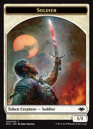 Soldier Token (004) [Modern Horizons Tokens]