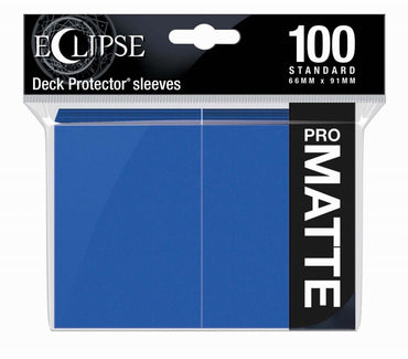 ULTRA PRO Deck Protector Standard - Matte 100ct Blue ECLIPSE