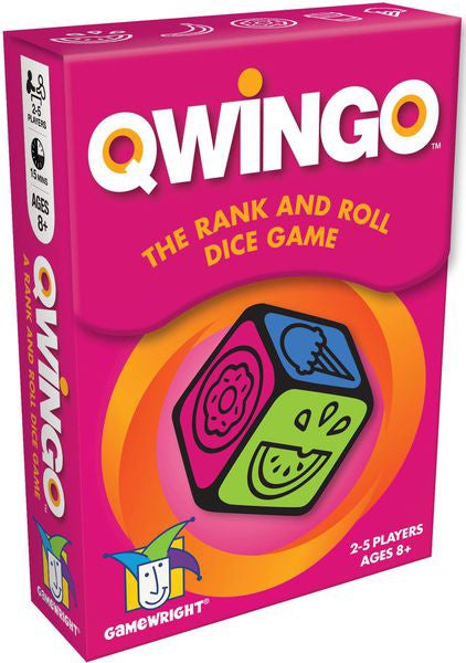 Qwingo Rank & Roll Dice Game