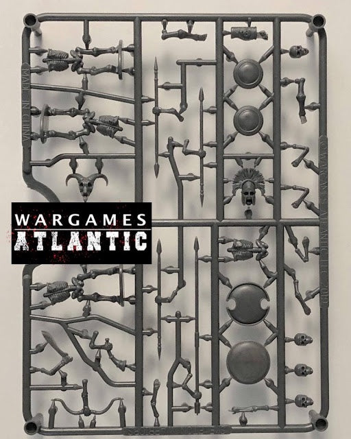 Skeleton Warriors - 32 hard plastic 28mm warriors - Wargames Atlanic