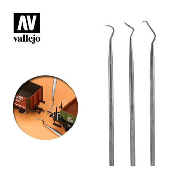 Vallejo Tools Set of 3 s/s Probes
