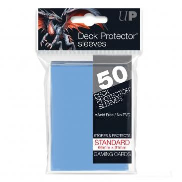 Ultra PRO 50ct Light Blue Standard Deck Protectors