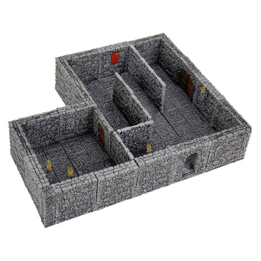 Warlock Tiles Dungeon Tiles II Full Height Stone Walls Expansion