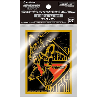 Digimon Card Game Official Sleeves Alphamon