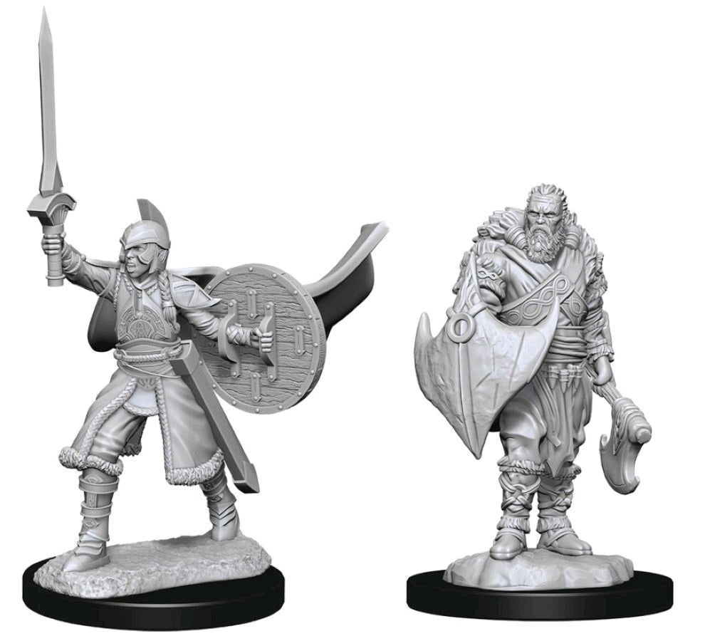 Magic the Gathering - Unpainted Miniatures: Human Berserkers