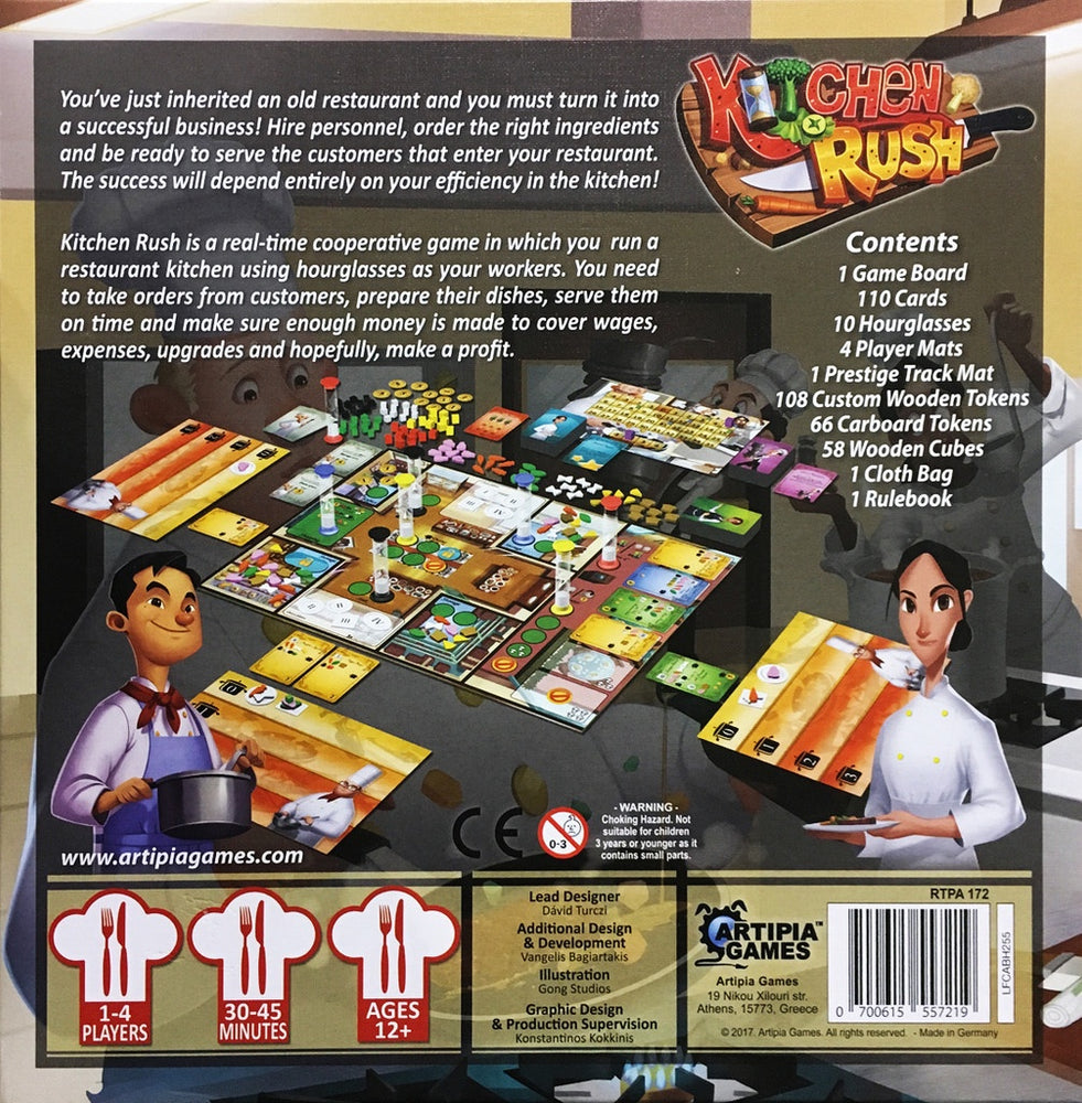 Kitchen Rush (Board Game)