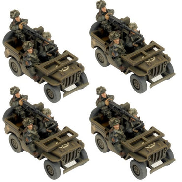 Airborne Recon Section (x4 Plastic)