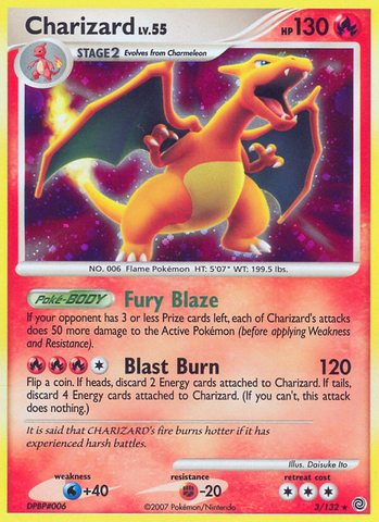 Charizard (3/132) [Diamond & Pearl: Secret Wonders]