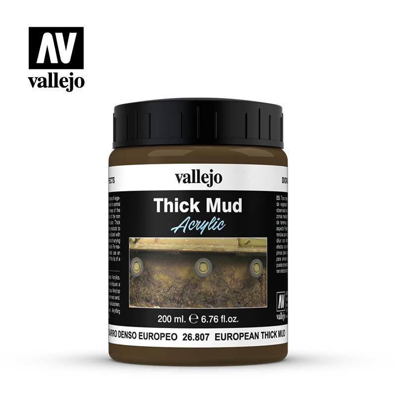 Vallejo Diorama Effects European Thick Mud 200ml