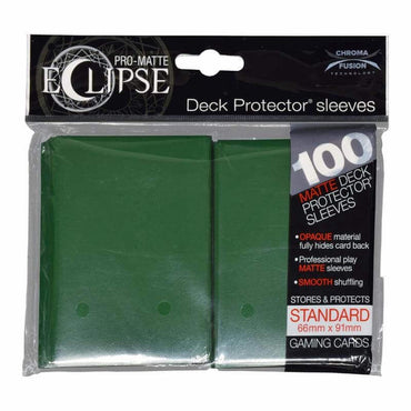 Deck Protectors Standard 100ct Pro-Matte Eclipse Dark Green