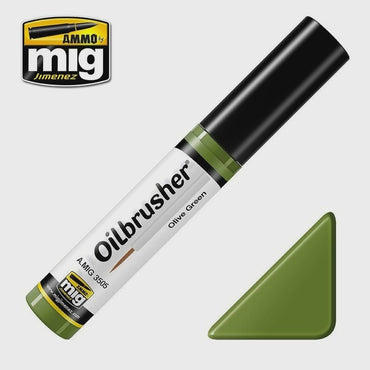 Ammo by MIG Oilbrusher Olive Green