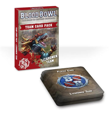 200-76-60 BLOOD BOWL: LIZARDMEN TEAM CARD PACK