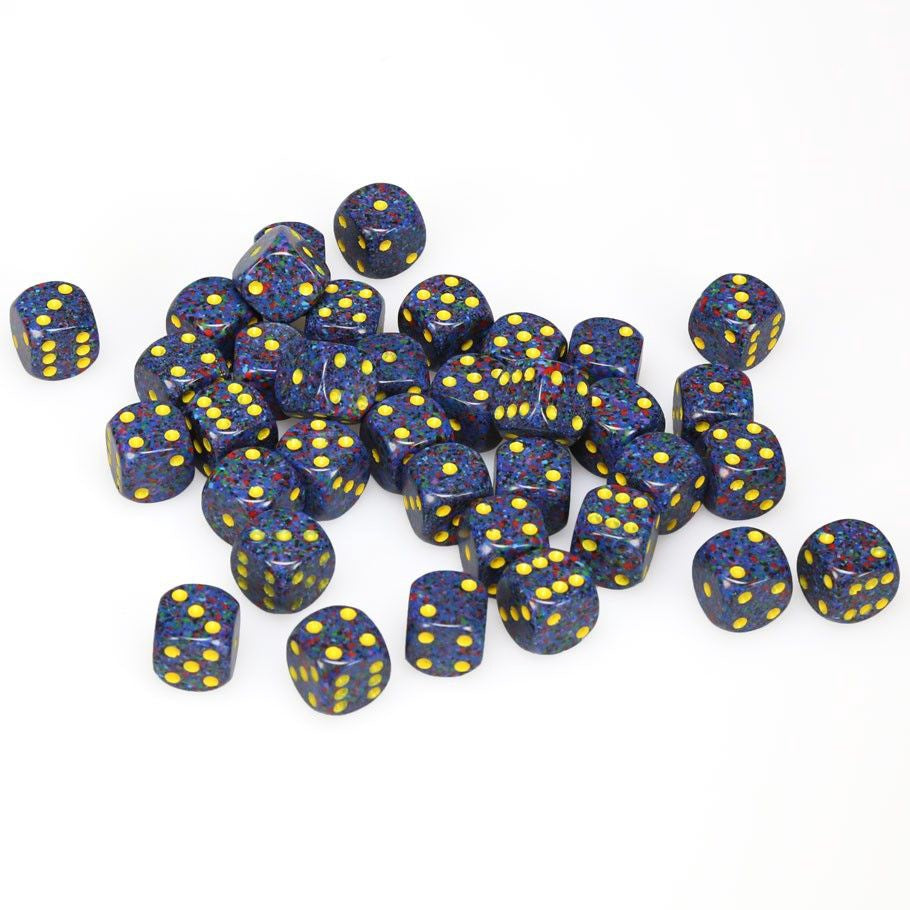 D6 Dice Speckled 12mm Twlight