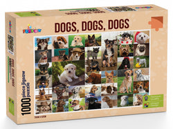 Funbox Puzzle Dogs, Dogs, Dogs Puzzle 1,000 pieces