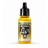 Vallejo Model Air Medium Yellow 17 ml