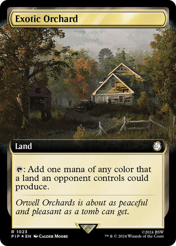 Exotic Orchard (Extended Art) (Surge Foil) [Fallout]