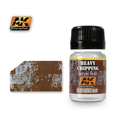 AK-089 Heavy Chipping Effects Acrylic Fluid