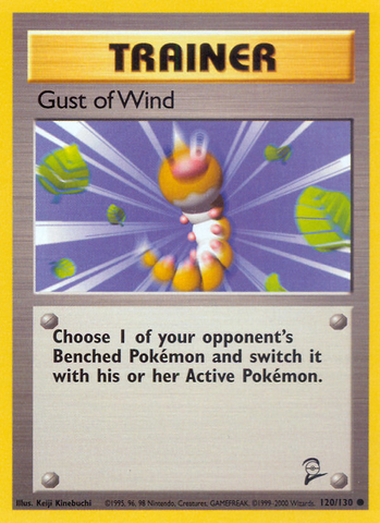 Gust of Wind (120/130) [Base Set 2]