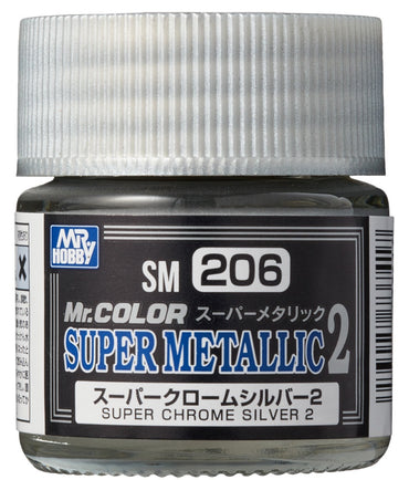 Mr Color SM206 Super Metalic Chrome Silver