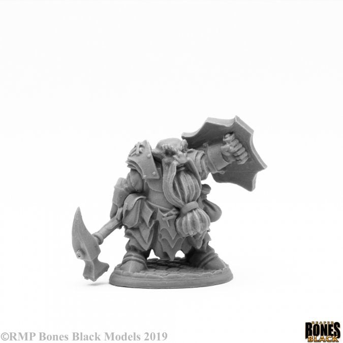 Reaper Bones Black Dark Dwarf Smiter