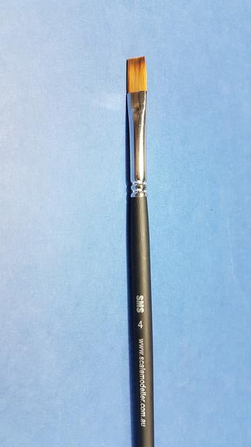 Brush FLAT Size 4 (Synthetic)