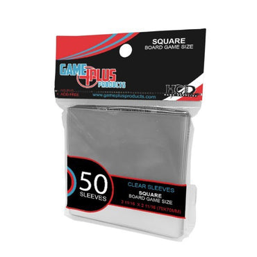 Game Plus Square Board Game Sleeves 50ct (70x70mm)