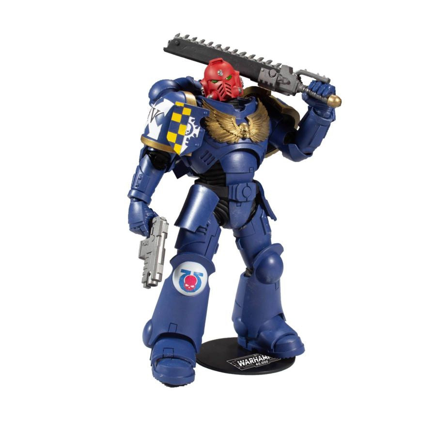 Warhammer 40K - 7" Action Figure Ultramarines Primaris Assault Intercessor
