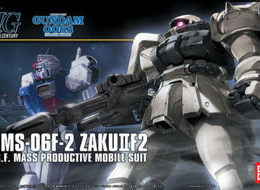 1/144 HGUC F2-Zaku (Earth Fed.  Type)