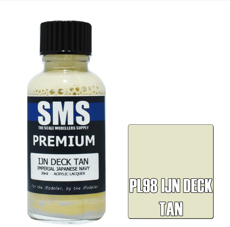 PL98 Premium Acrylic Lacquer IJN DECK TAN 30ml