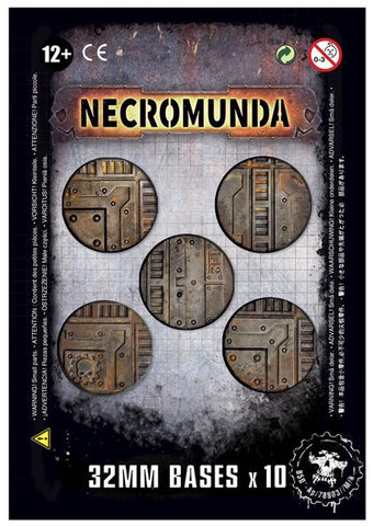 300-16 Necromunda 32mm Bases