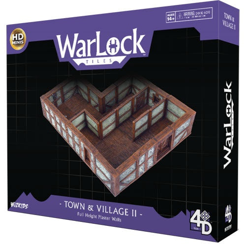 Warlock Tiles Town & Village II Full Height Plaster Walls
