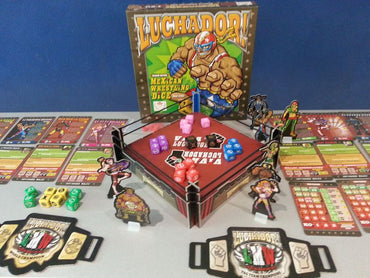 Luchador Mexican Wrestling Dice