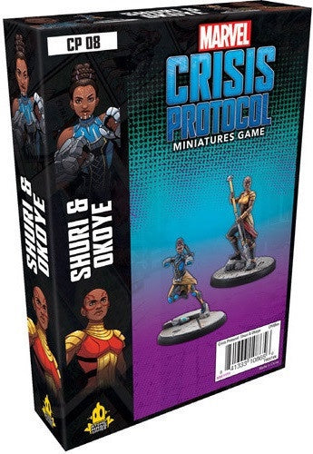Marvel Crisis Protocol Okoye and Shuri Character Pack