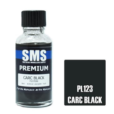 PL123 PREMIUM Acrylic Lacquer CARC BLACK FS37030 30ML