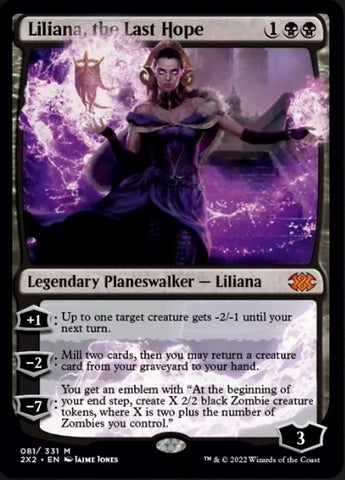 Liliana, the Last Hope [Double Masters 2022]