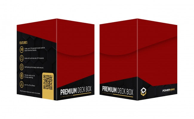 Powerwave Deck Box - Red