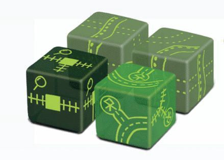 Railroad Ink Challenge: Dice Expansion Cthulhu Pack