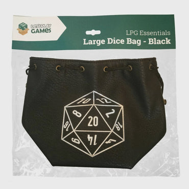 LPG Dice Bag - Large Black