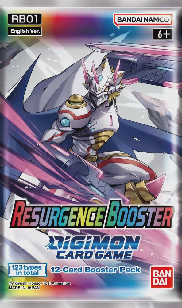 Digimon Card Game Resurgence Booster