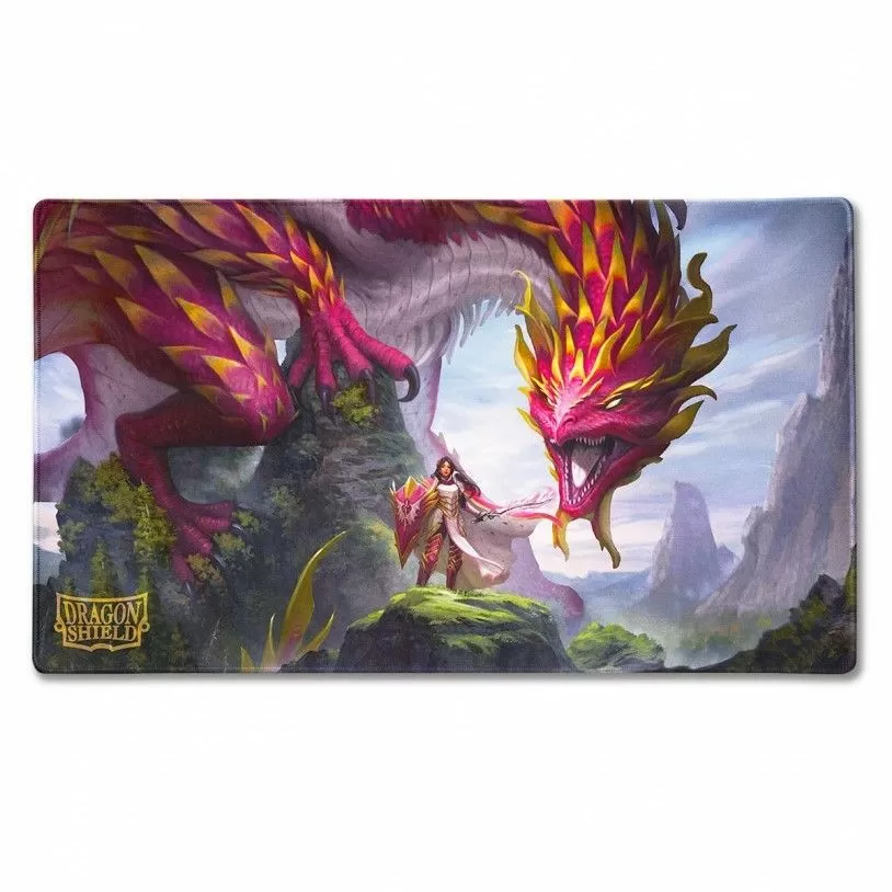 Dragon Shield Case and Coin Playmat - Pink Diamond Cornelia