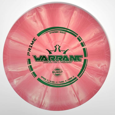 Dynamic Discs Prime Burst Warrant 170-172g