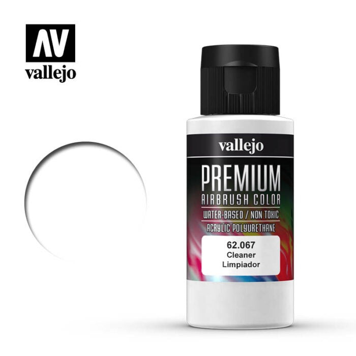 Vallejo AV62067 Premium Colour Premium Airbrush Cleaner 60 ml