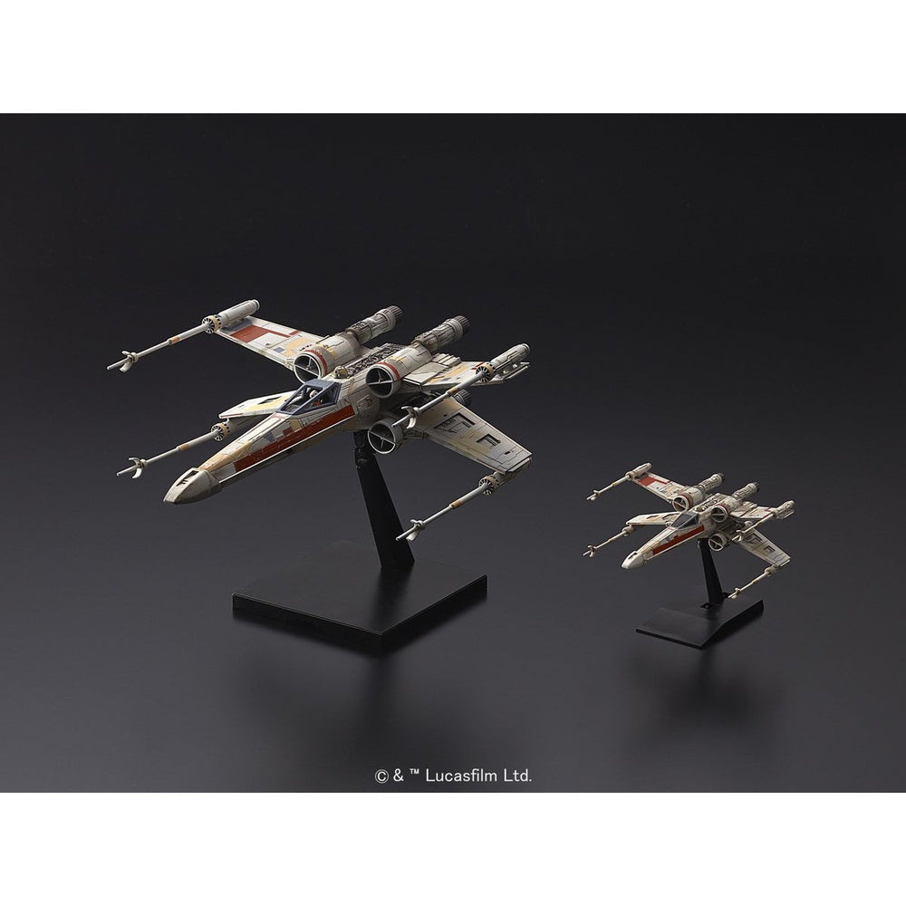 Bandai 1/72 & 1/144 Red Squadron x-wing Starfighter Special Set