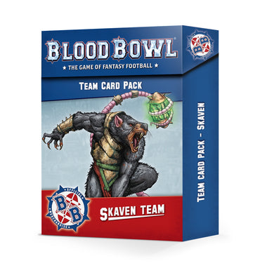 200-41 BLOOD BOWL: SKAVEN TEAM CARD PACK 2020