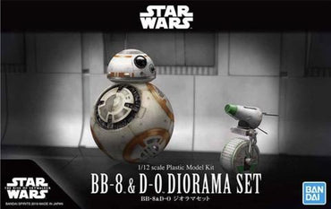 1/12 STAR WARS BB-8 & D-0 DIORAMA SET