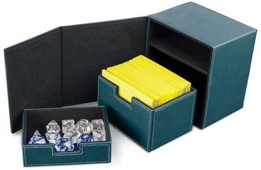 BCW Deck Vault Box LX Teal (Holds 100 Cards)